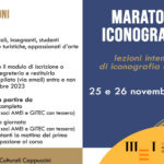 Maratona iconografica - 25 e 26 novembre 2023 all'Auditorium Beni Culturali Cappuccini