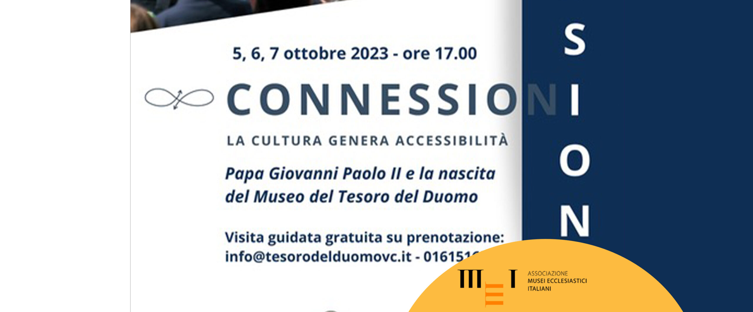Connessioni, 5-10 ottobre 2023. Museo del Tesoro del Duomo di Vercelli