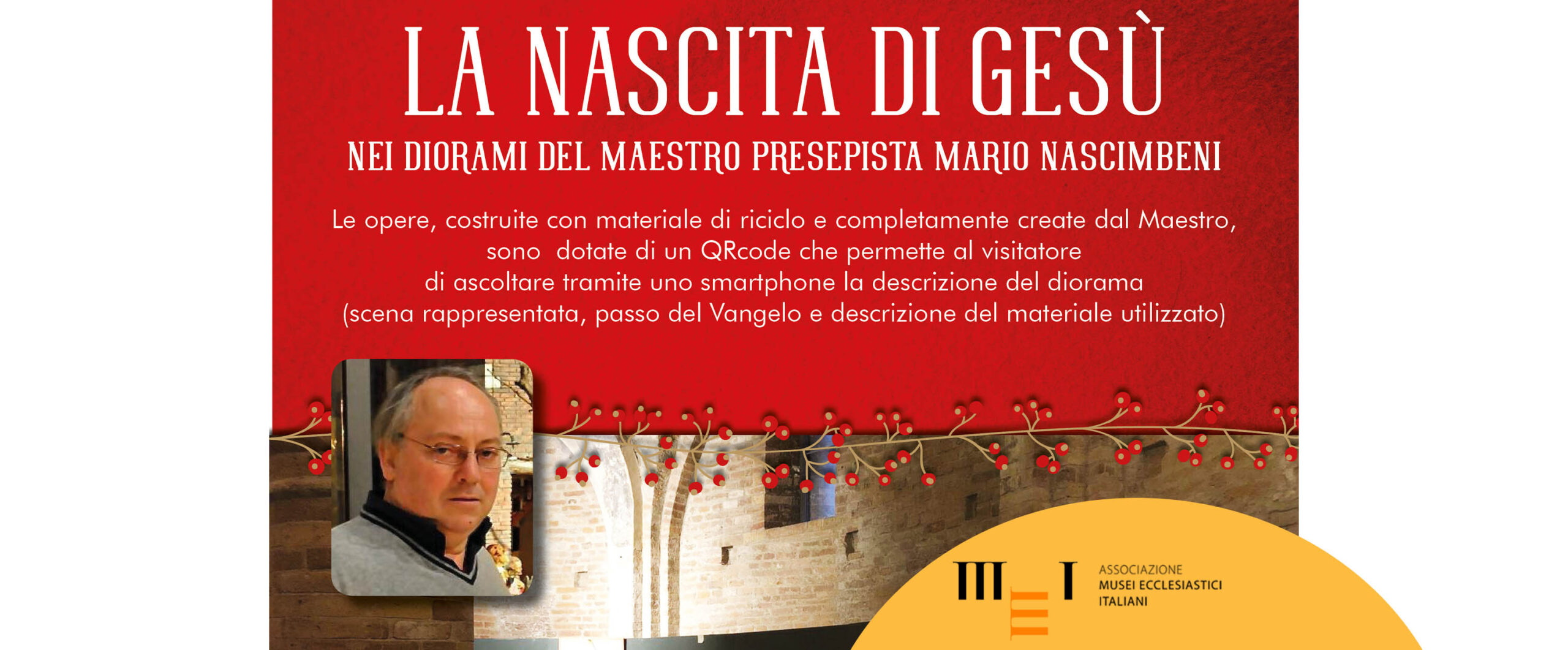 LA NASCITA DI GESÙ nei diorami del maestro presepista Mario Nascimbeni, Rotonda di San Lorenzo Mantova, dall'8 dicembre '23 al 7 gennaio '24